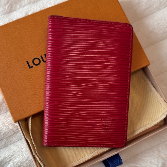 Louis Vuitton Red EPI Wallet - Picture 3 of 10
